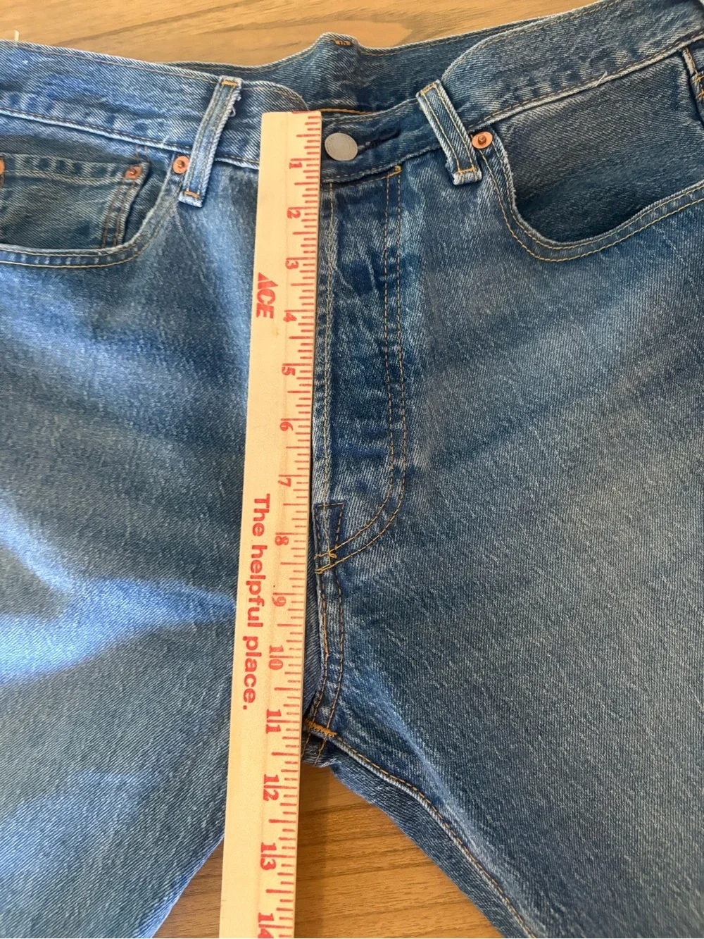 Levi'sPremium 501 - 93  Men's Blue Straight-Leg Jeans